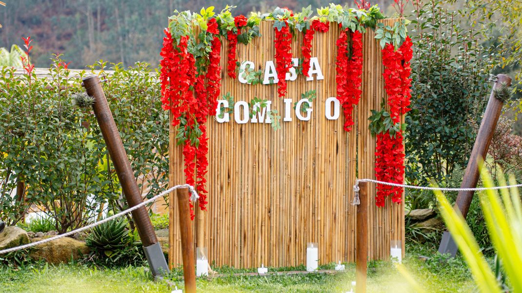 Pack romântico para pedidos de casamento Casa Comigo